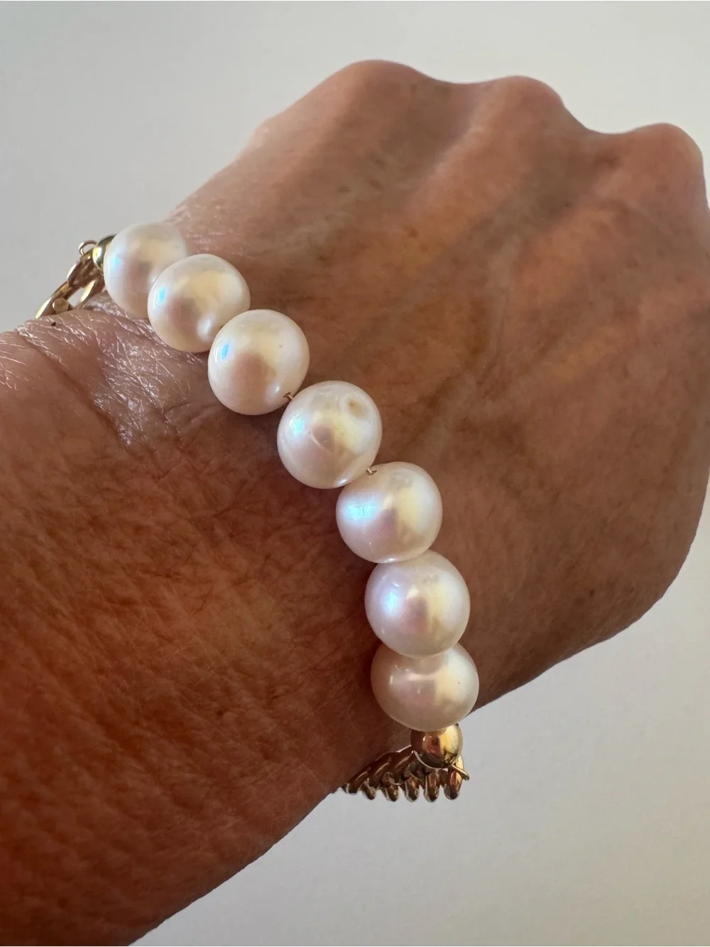 Pearl 14k yelligold